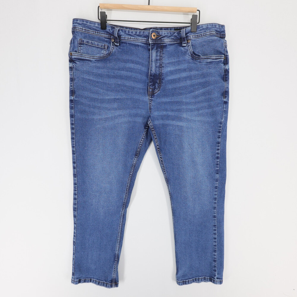 The Perfect Jean Jeans Mens 40x28 Blue Medium Wash Slim Fit Stretch Denim